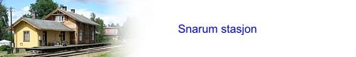 Snarum stasjon