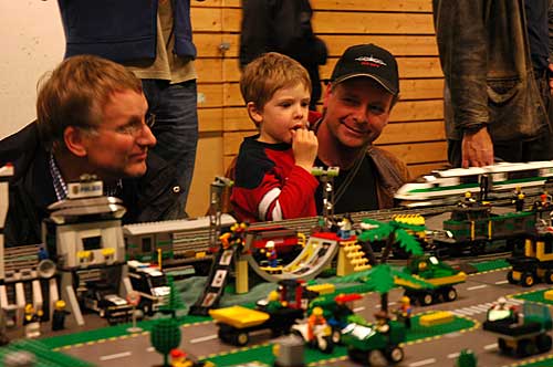 Lego tog. Foto: Bjørn Totland